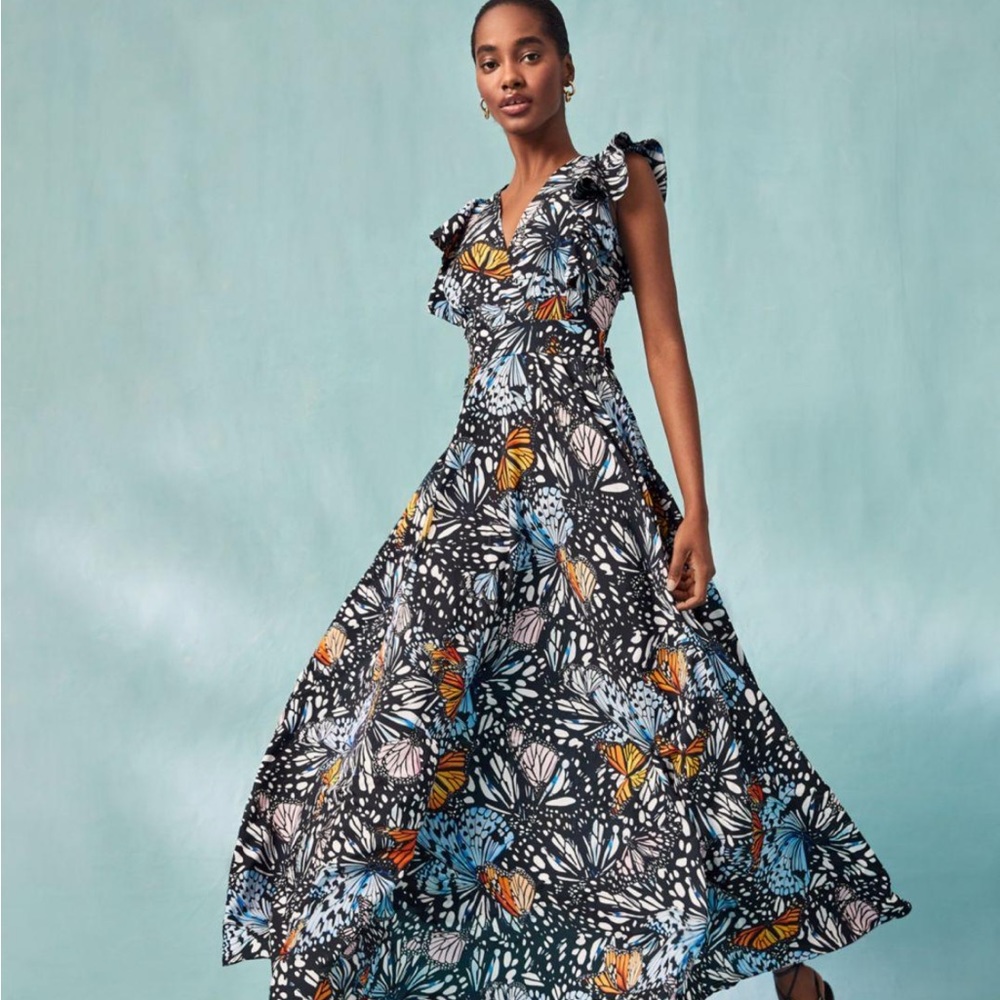 COPY - Butterfly print dress